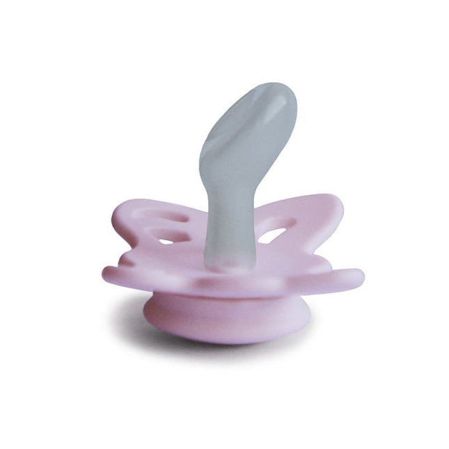 Frigg Speen Maat 1 Butterfly Anatomical Soft Lilac Silicone - Frigg - Babywinkel - 5715239018294