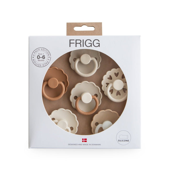 Frigg Speen Maat 1 Cinnamon Charm Silicone 6St - Frigg - Babywinkel - 5715239029399