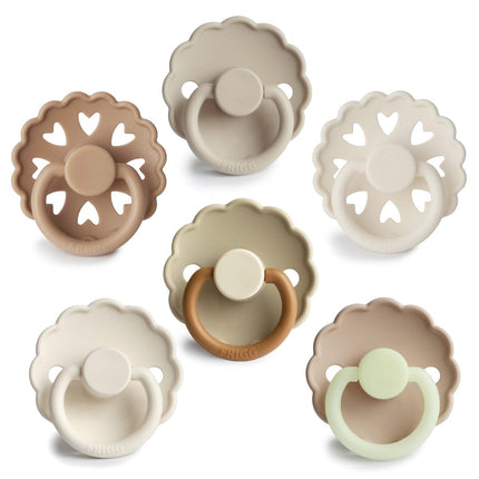 Frigg Speen Maat 1 Cinnamon Charm Silicone 6St - Frigg - Babywinkel - 5715239029399