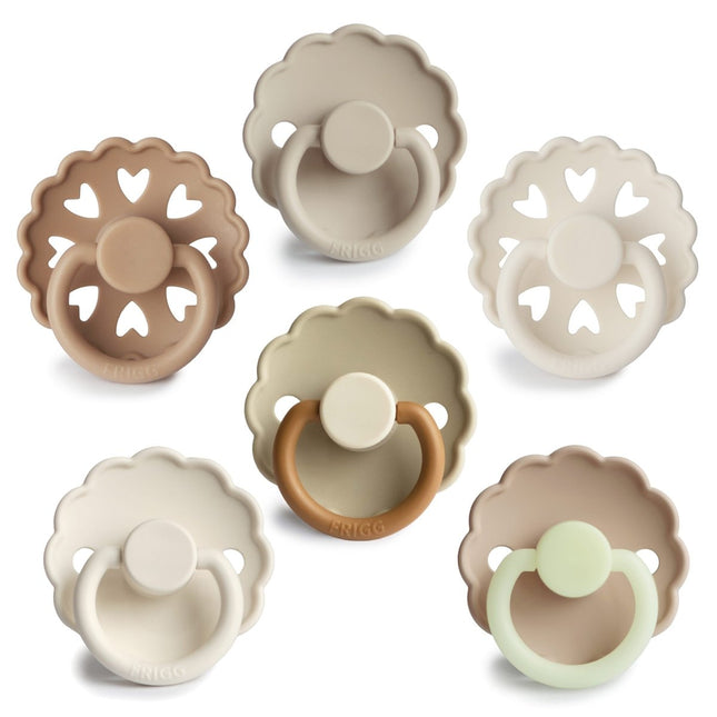 Frigg Speen Maat 1 Cinnamon Charm Silicone 6St - Frigg - Babywinkel - 5715239029399