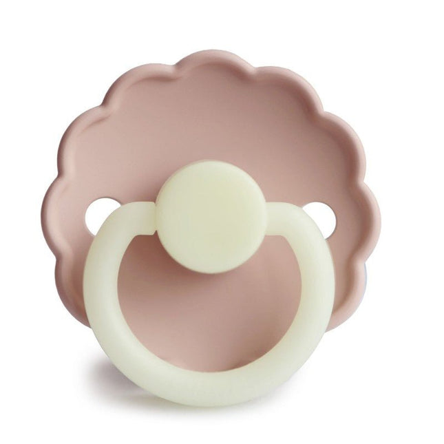 Frigg Speen Maat 1 Daisy Night Blush Silicone - Frigg - Babywinkel - 5715239009544