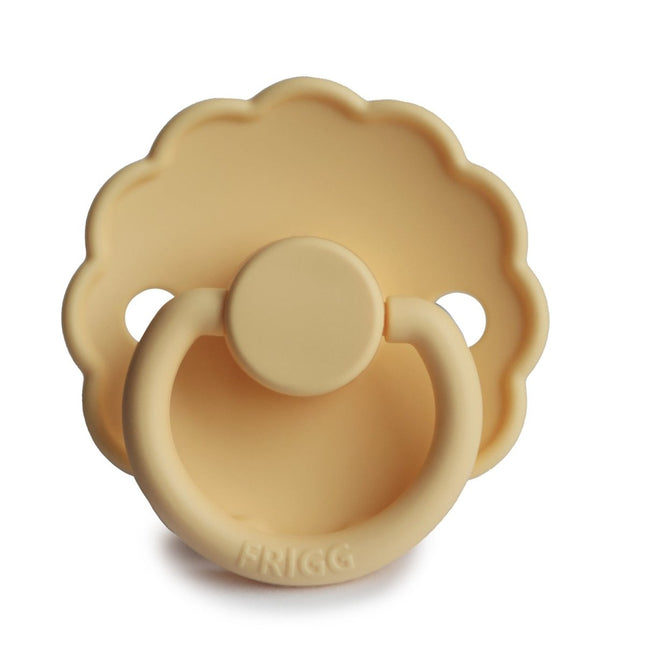 Frigg Speen Maat 1 Daisy Pale Daffodil Latex - Frigg - Babywinkel - 5715239214665