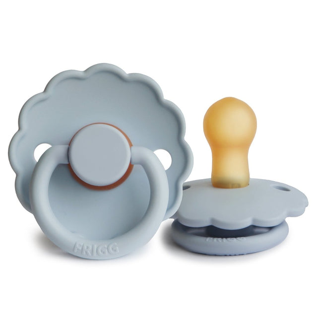 Frigg Speen Maat 1 Daisy Powder Blue Latex - Frigg - Babywinkel - 5715239212289