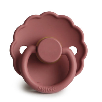 Frigg Speen Maat 1 Daisy Powder Blush Latex - Frigg - Babywinkel - 5715239213750
