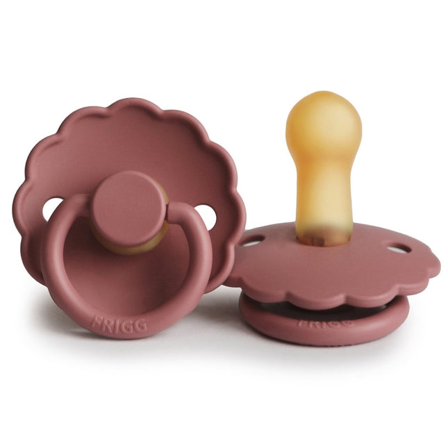 Frigg Speen Maat 1 Daisy Powder Blush Latex - Frigg - Babywinkel - 5715239213750
