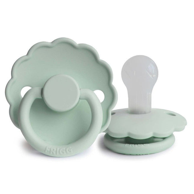 Frigg Speen Maat 1 Daisy Seafoam Silicone - Frigg - Babywinkel - 5715239009599