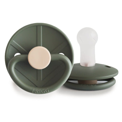 Frigg Speen Maat 1 Little Viking Ragnar Olive Silicone - Frigg - Babywinkel - 5715239025469