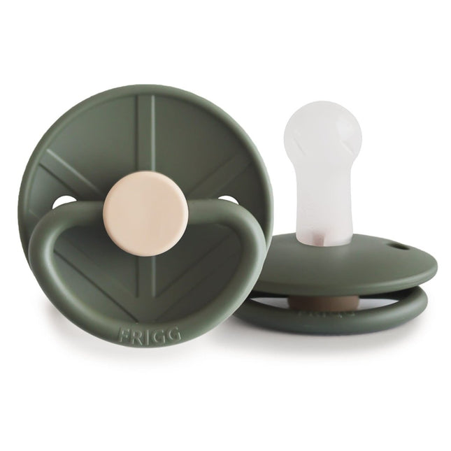 Frigg Speen Maat 1 Little Viking Ragnar Olive Silicone - Frigg - Babywinkel - 5715239025469