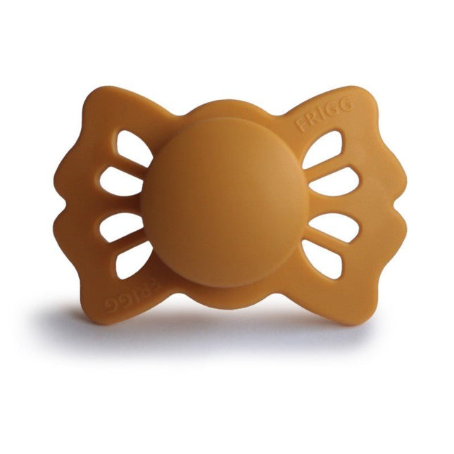 Frigg Speen Maat 1 Lucky Symmetrical Honey Gold Silicone - Frigg - Babywinkel - 5715239018027