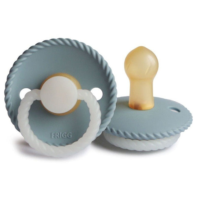 Frigg Speen Maat 1 Rope Night Stone Blue Latex - Frigg - Babywinkel - 5715239019376
