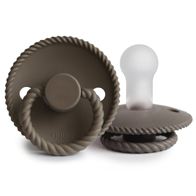 Frigg Speen Maat 1 Rope Portobello Silicone - Frigg - Babywinkel - 5715239012407