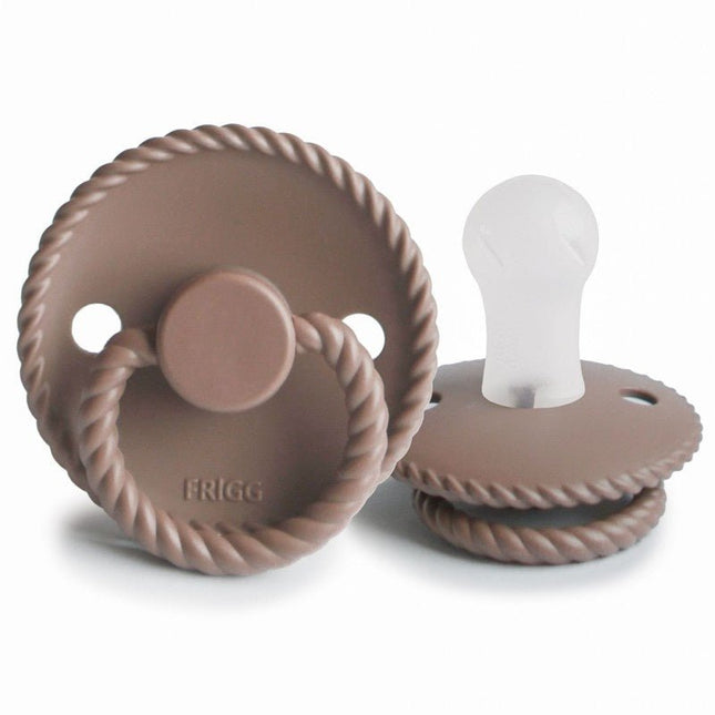 Frigg Speen Maat 1 Rope Sepia Silicone - Frigg - Babywinkel - 5715239021133
