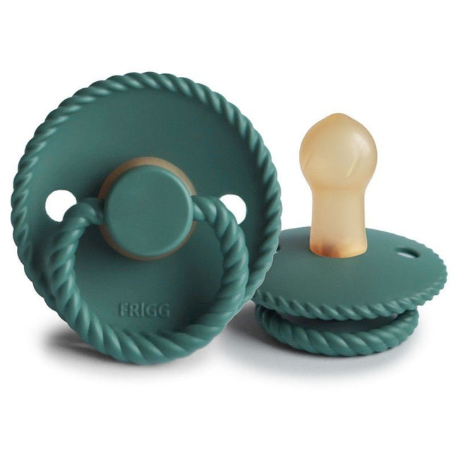 Frigg Speen Maat 1 Rope Vintage Green Latex - Frigg - Babywinkel - 5715239021171