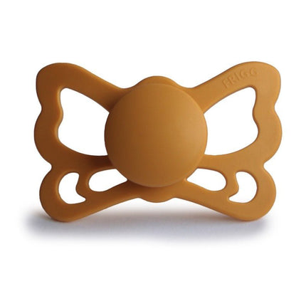 Frigg Speen Maat 2 Butterfly Anatomical Honey Gold Silicone - Frigg - Babywinkel - 5715239018386