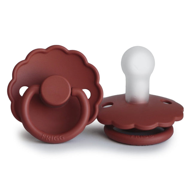 Frigg Speen Maat 2 Daisy Baked Clay Silicone - Frigg - Babywinkel - 5715239010250