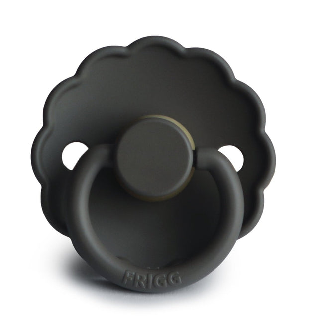 Frigg Speen Maat 2 Daisy Graphite Silicone - Frigg - Babywinkel - 5715239010328