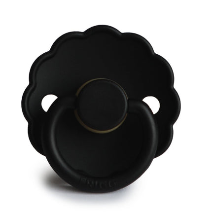 Frigg Speen Maat 2 Daisy Jet Black Latex - Frigg - Babywinkel - 5715239223650