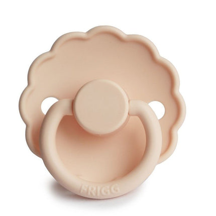 Frigg Speen Maat 2 Daisy Pink Cream Silicone - Frigg - Babywinkel - 5715239010373