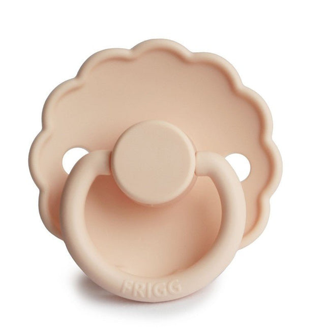 Frigg Speen Maat 2 Daisy Pink Cream Silicone - Frigg - Babywinkel - 5715239010373