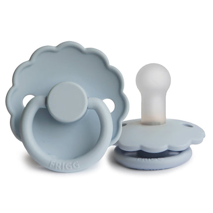 Frigg Speen Maat 2 Daisy Powder Blue Silicone - Frigg - Babywinkel - 5715239010168