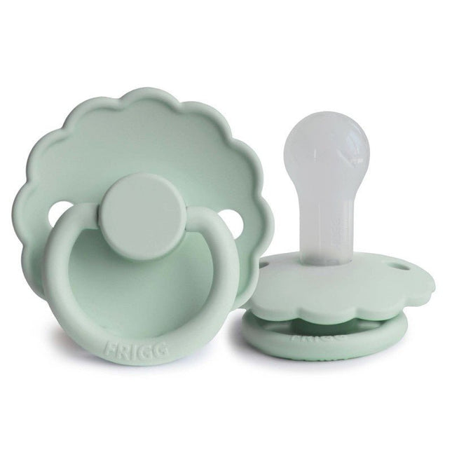 Frigg Speen Maat 2 Daisy Seafoam Silicone - Frigg - Babywinkel - 5715239010137