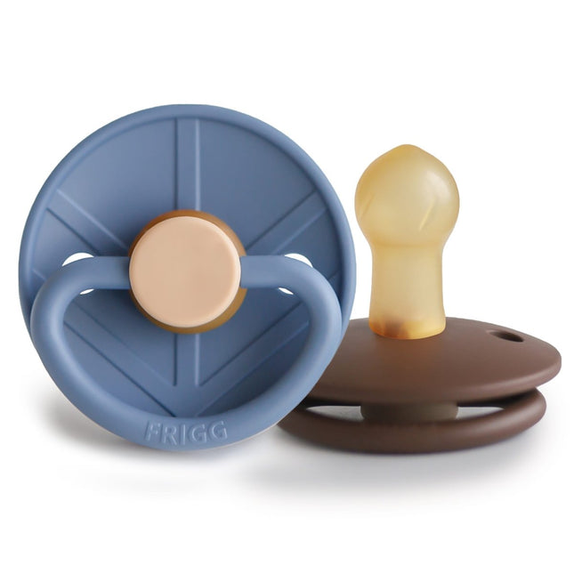 Frigg Speen Maat 2 Little Viking Ocean View/Cocoa Latex 2St koop je bij Babywinkel