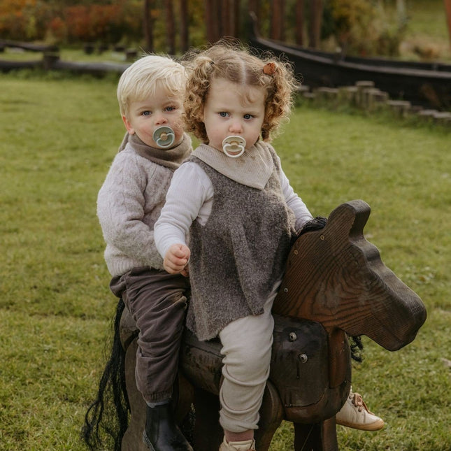 Frigg Speen Maat 2 Little Viking Sage/Olive Silicone 2St - Frigg - Babywinkel - 5715239026398