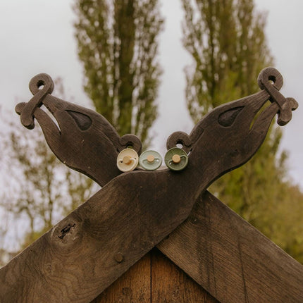 Frigg Speen Maat 2 Little Viking Sage/Olive Silicone 2St - Frigg - Babywinkel - 5715239026398