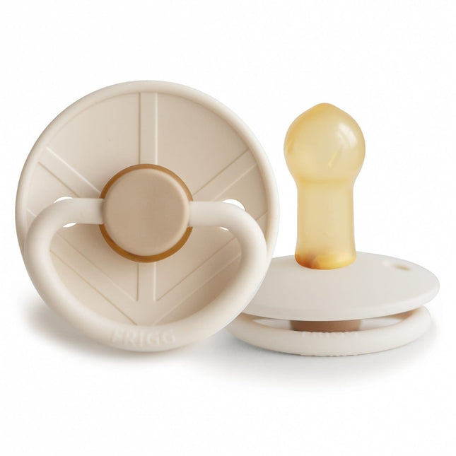 Frigg Speen Maat 2 Little Viking Sigrid Cream Latex - Frigg - Babywinkel - 5715239025612