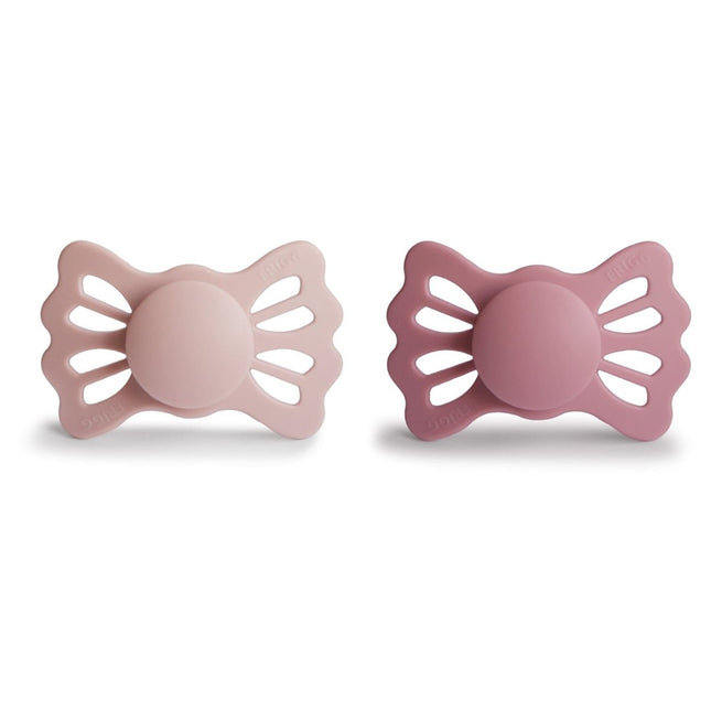 Frigg Speen Maat 2 Lucky Blush/Cedar Silicone 2 - Pack - Frigg - Babywinkel - 5715239022406