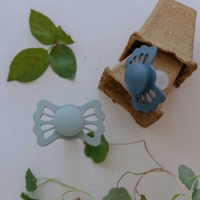 Frigg Speen Maat 2 Lucky Ocean View/Sage Silicone 2St - Frigg - Babywinkel - 5715239030234