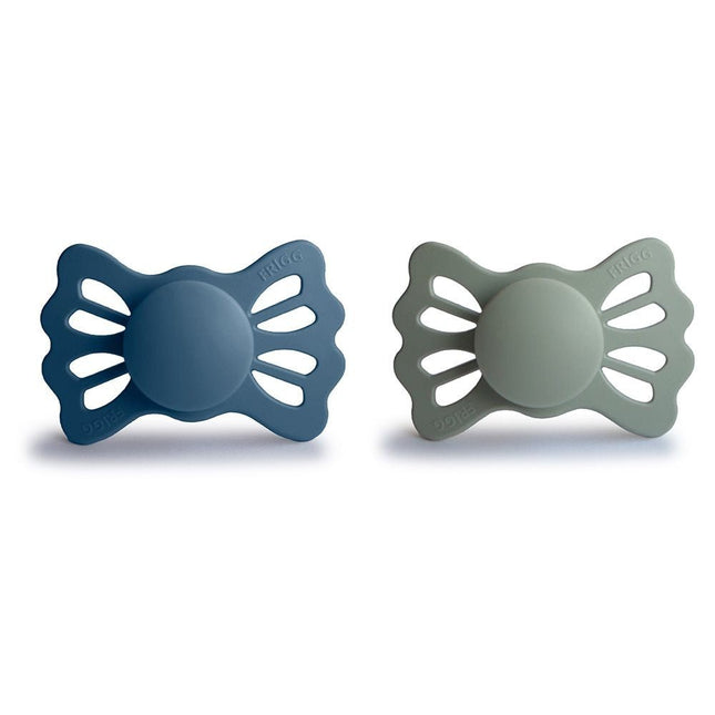 Frigg Speen Maat 2 Lucky Ocean View/Sage Silicone 2St - Frigg - Babywinkel - 5715239030234