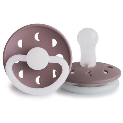 Frigg Speen Maat 2 Moon Night Twilight Mauve Silicone - Frigg - Babywinkel - 5715239014067