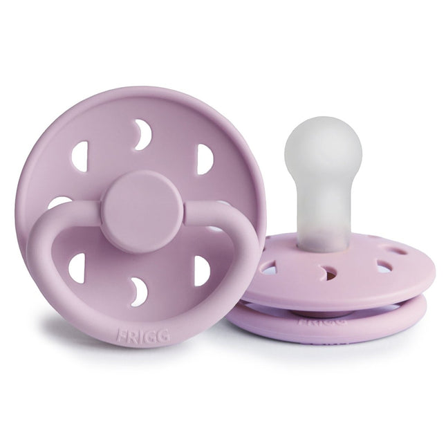 Frigg Speen Maat 2 Moon Soft Lilac Latex - Frigg - Babywinkel - 5715239524429