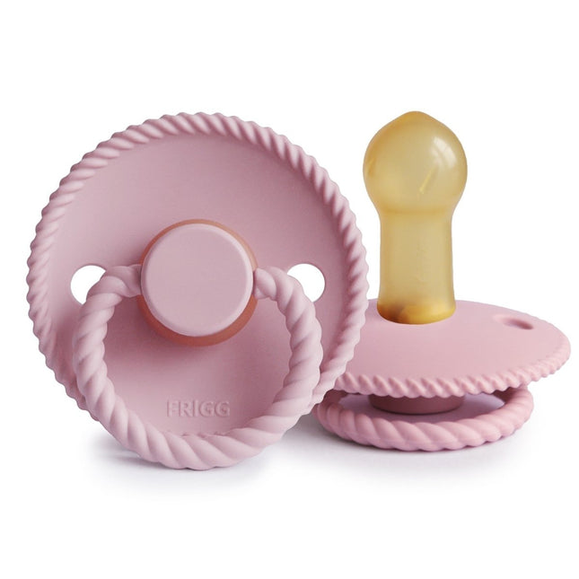 Frigg Speen Maat 2 Rope Baby Pink Latex - Frigg - Babywinkel - 5715239021652