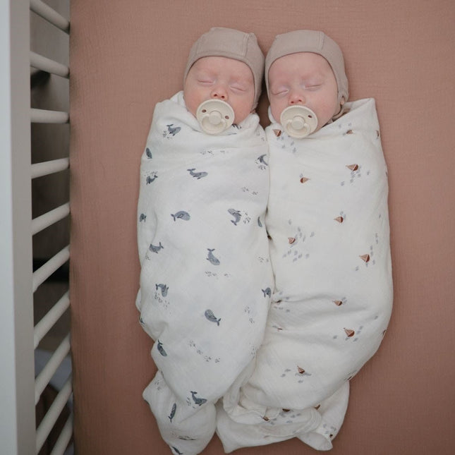 Frigg Speen Maat 2 Rope Cream/Sepia Silicone 2 - Pack - Frigg - Babywinkel - 5715239021898