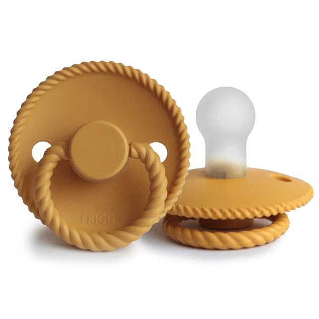 Frigg Speen Maat 2 Rope Honey Gold Silicone - Frigg - Babywinkel - 5715239012483
