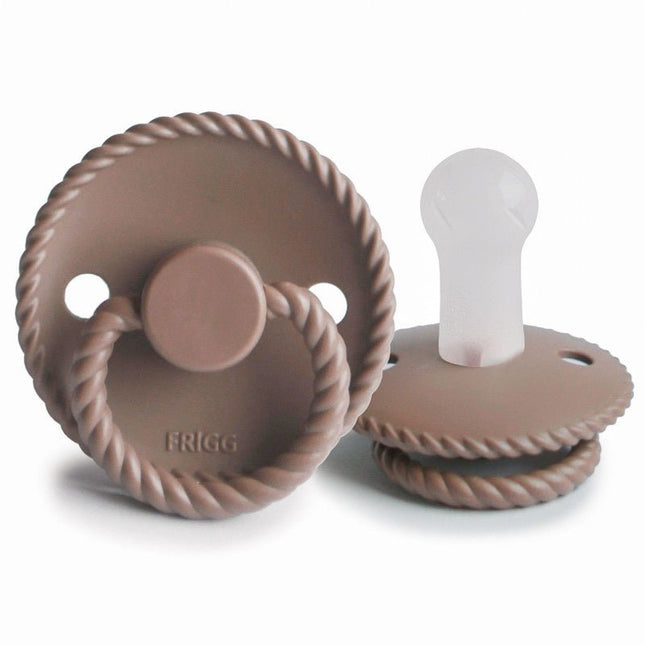 Frigg Speen Maat 2 Rope Sepia Silicone - Frigg - Babywinkel - 5715239021140
