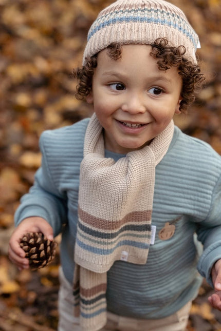 Gebreide muts Taupe - Babywinkel - 8721122580585