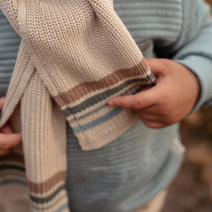 Gebreide sjaal Taupe - Babywinkel - 8721122580608