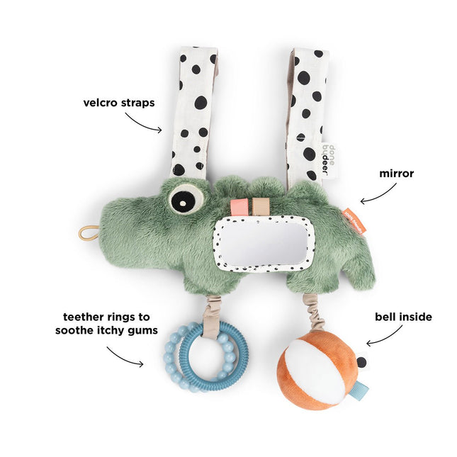 Hanging activity toy Croco - Babywinkel - 5712643056966
