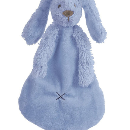 Happy Horse Knuffeldoekje Konijn Richie Deep Blue 25cm - Happy Horse - Babywinkel - 8711811092611