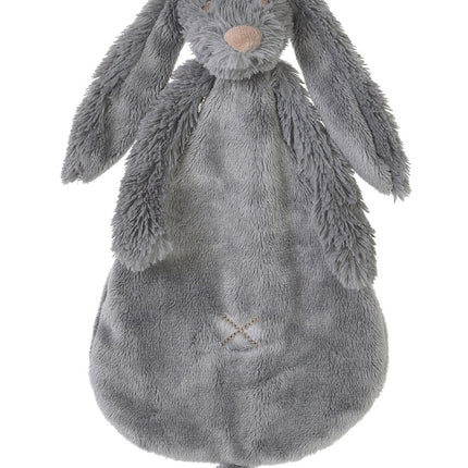 Happy Horse Knuffeldoekje Konijn Richie Deep Grey 25cm - Happy Horse - Babywinkel - 8711811093953