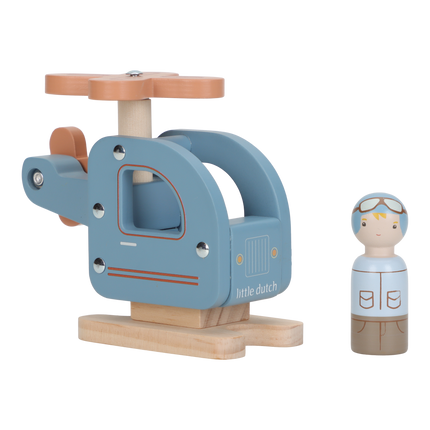 Little Dutch Houten Helicopter