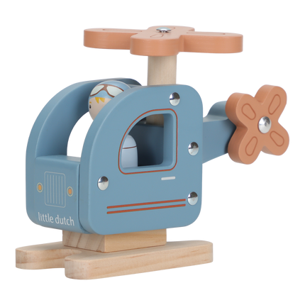 Little Dutch Houten Helicopter