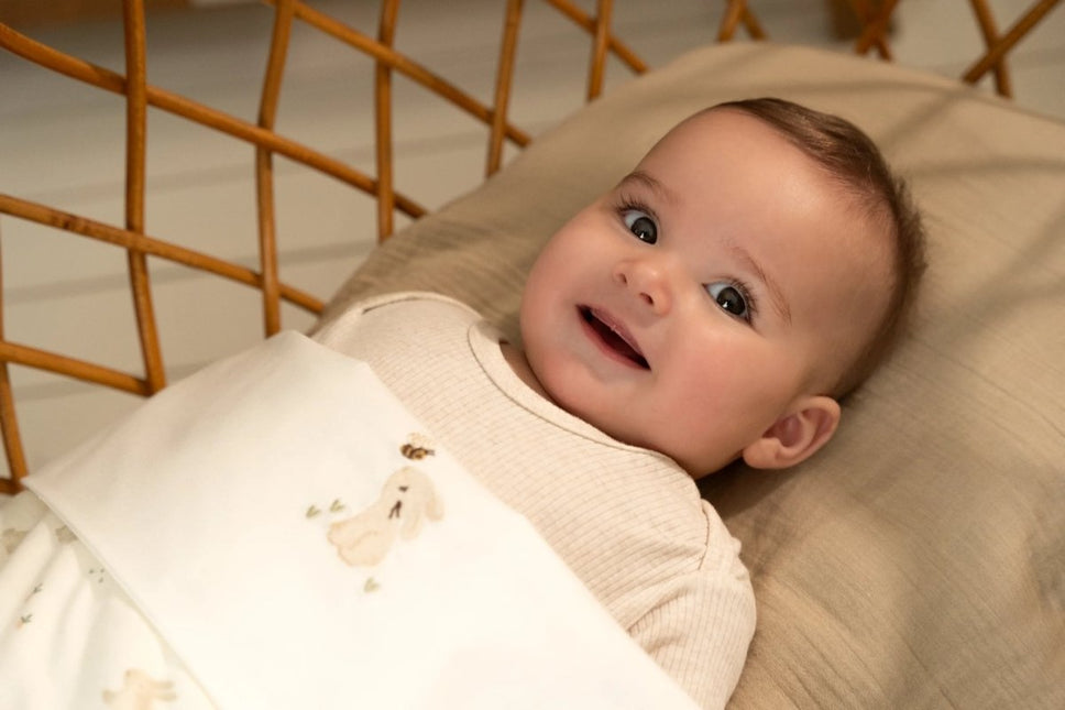 Hoeslaken 70x140/150 - Pure Soft Beige - Babywinkel - 8721122584415