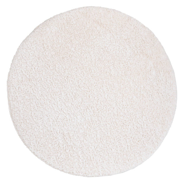 Hoeslaken boxmatras Snow wolwit - Ø95 cm - Babywinkel - 8721052104585