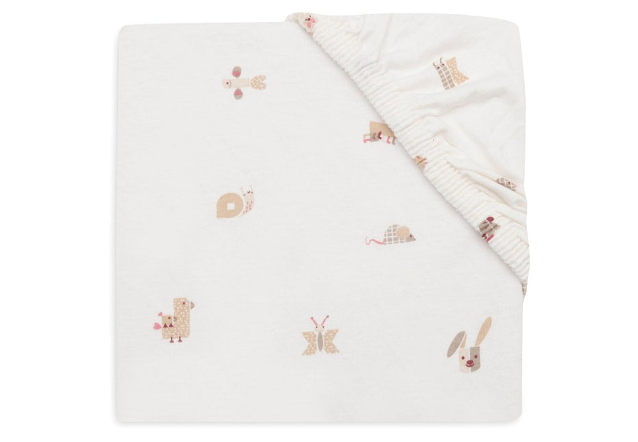 Hoeslaken Jersey 40/50x80/90cm - Animal Friends - Babywinkel - 8717329400290