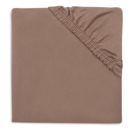 Hoeslaken Jersey 40/50x80/90cm - Milky Coffee - Babywinkel - 8717329400474