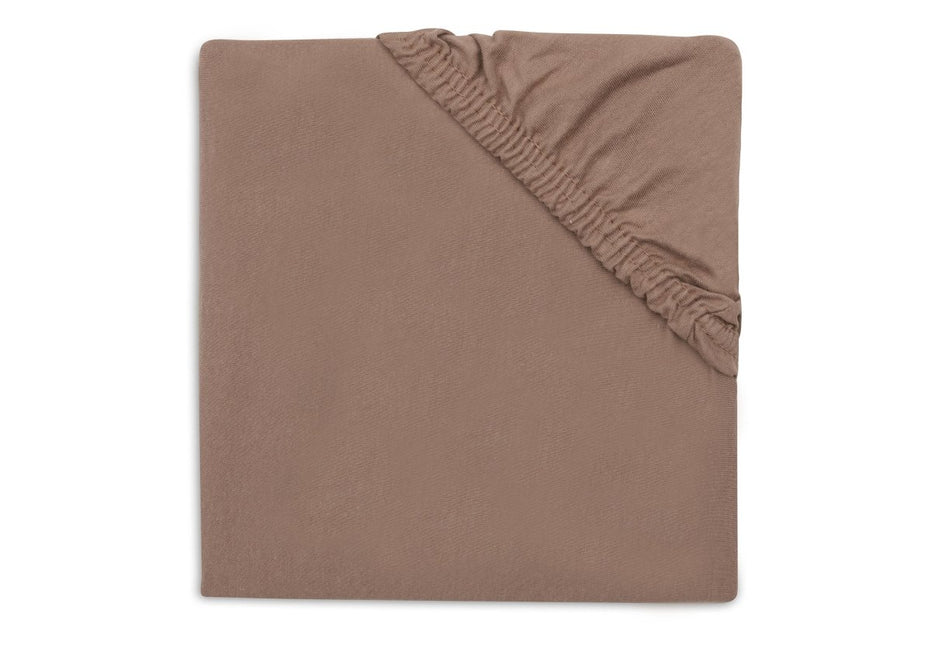 Hoeslaken Jersey 40/50x80/90cm - Milky Coffee - Babywinkel - 8717329400474